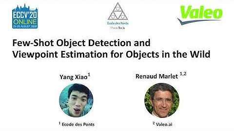 [ECCV 2020] Few-Shot Object Detection and Viewpoint Estimation (Long Video)
