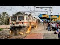 Non-Stop High Speed Train Crossings | Indian Railways
