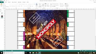 Microsoft Publisher DIY Monopoly Game Tutorial