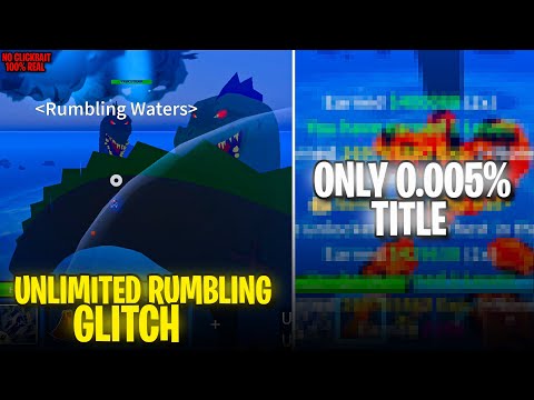 I Got 0.005% Title With Unlimited Rumbling Water Glitch In Blox fruits..💀 (No Clickbait)