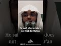 Why the Quran Abandoned us🥺 #quran #ibntaymiyyah #yasseraldossary #salaf #reminder #motivation #fypp