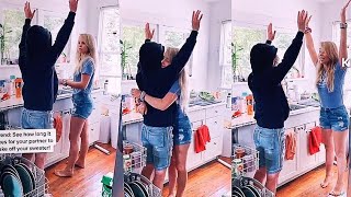 Lesbian (wlw) tiktok 🏳️🌈🌈 #93 #shorts This couple trend is hilarious! 😂