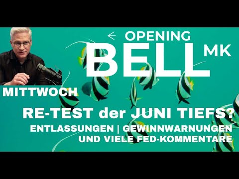 RE-TEST der Juni-Tiefs? Viele Gewinnwarnungen und Entlassungen