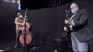 David Drury and Luke Ydstie at the Charlene Larsen Center