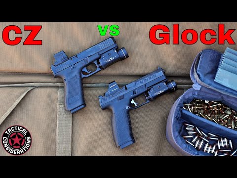 CZ P10F VS Glock 17 MOS Optic Ready New Pistol Owner Choices