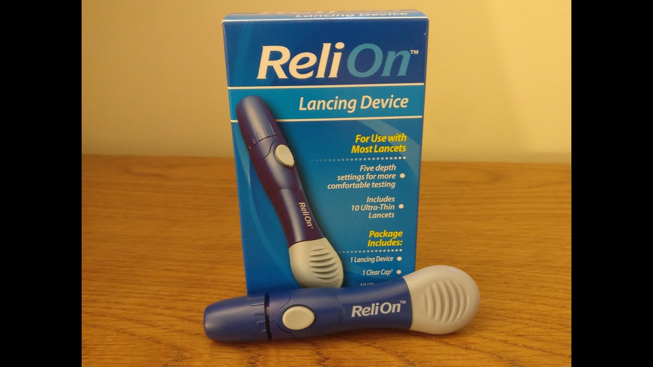 How To Use The ReliOn Lancet Device YouTube How To Use The ReliOn Lancet Device YouTube