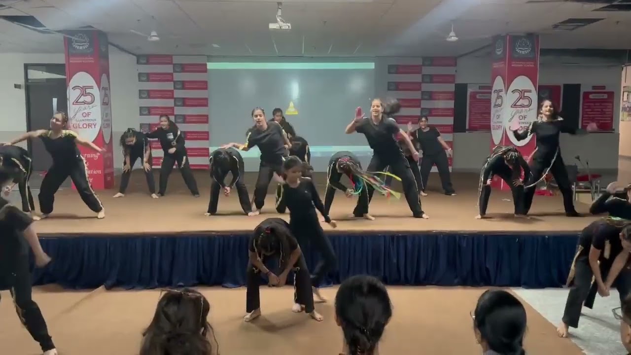 Afro free style dance