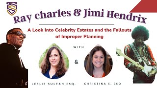Celebrity Celebrity Estate Planning Fails | Ray Charles and Jimi Hendrix Profile