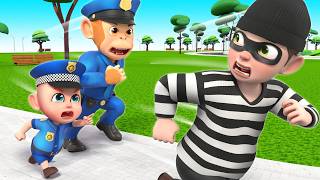 stop thief police rob sheriff zozo chase bad guys rosoo