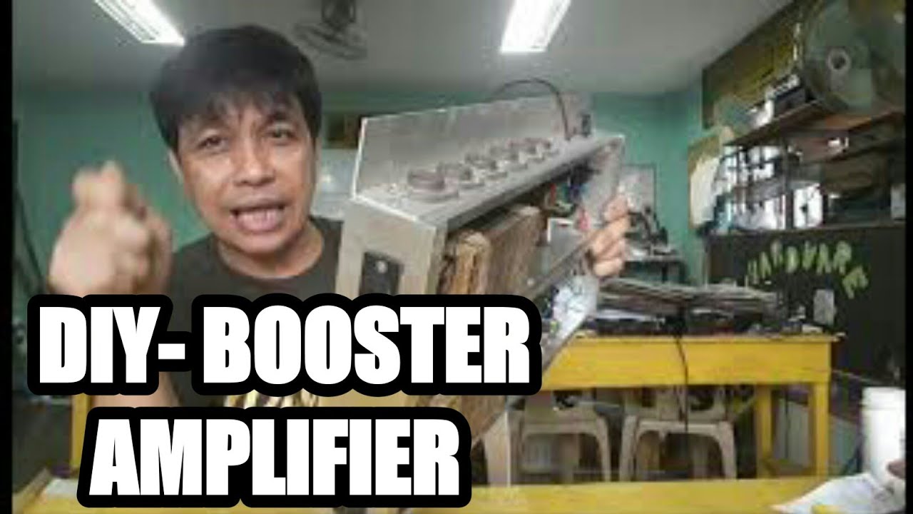 PART-1 DIY- BOOSTER AMPLIFIER