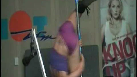 Hot FM - Michelle Hafner Pole Dance