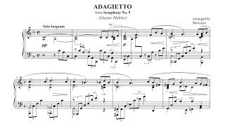 Vignette de la vidéo "Mahler “Adagietto” 5th Symphony PIANO SOLO (arr. Mercuzio) P. Barton FEURICH piano"