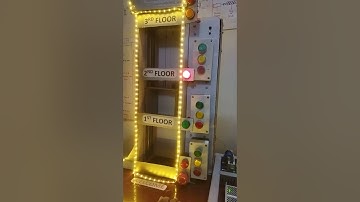 Lift project  with plc programing /science lift project