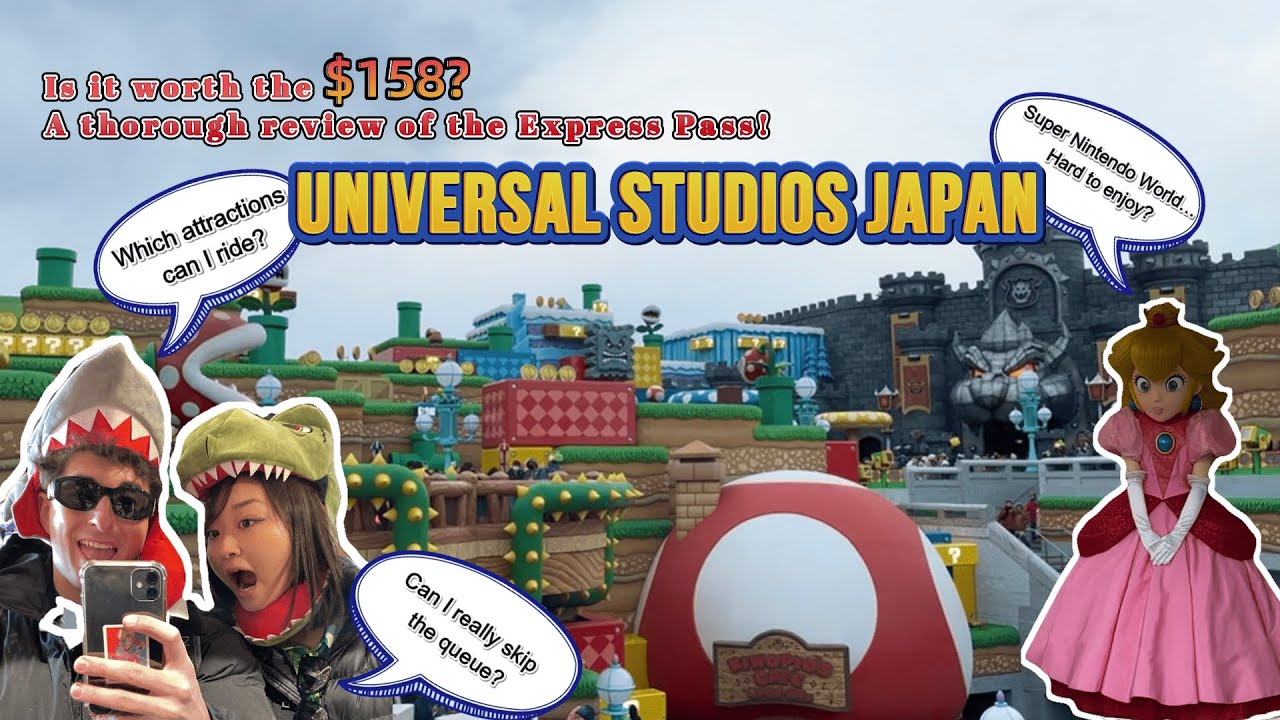 Is the Express Pass Worth It? Wait Times for Mario, Harry Potter & Jurassic World! | Osaka Trip