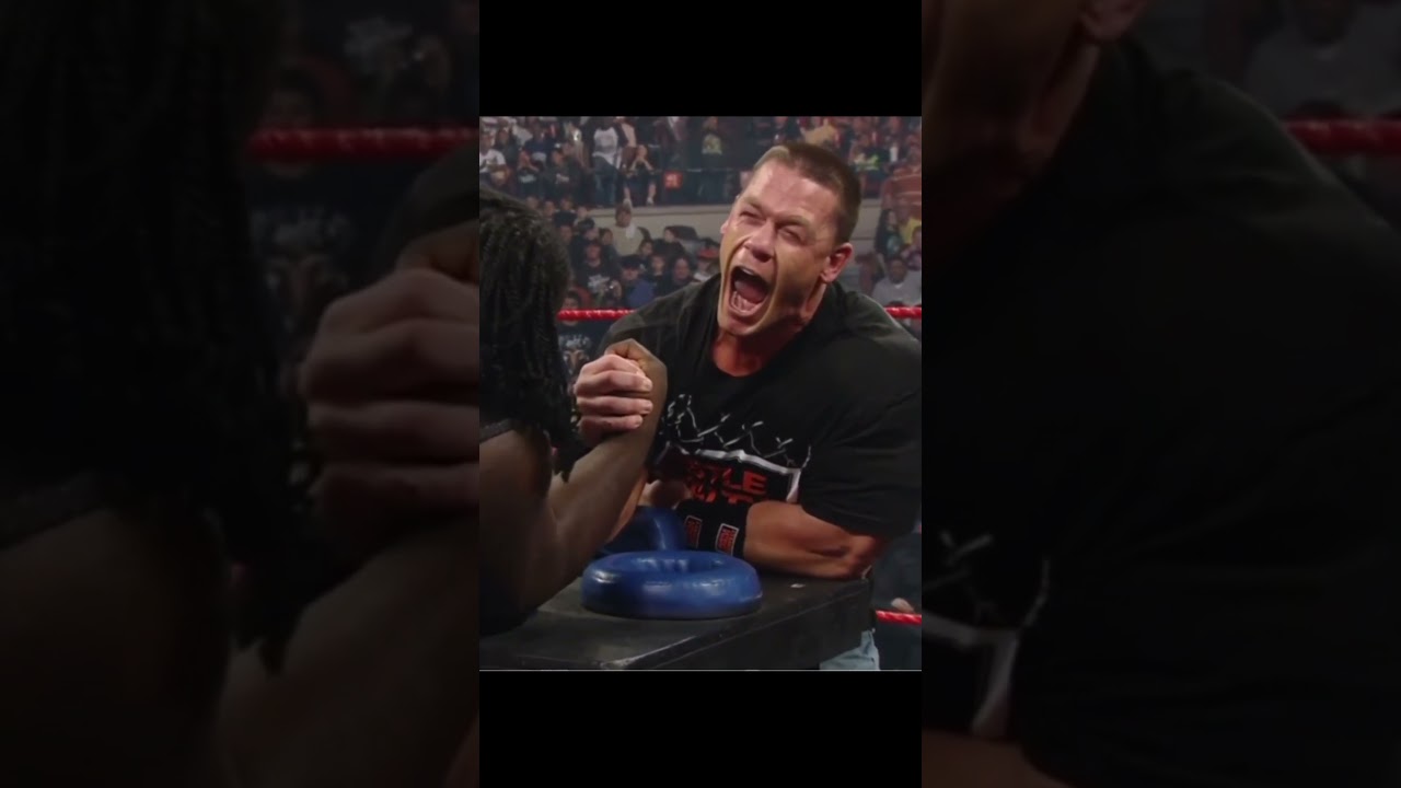 John Cena vs Mark Henry Arm Wrestling