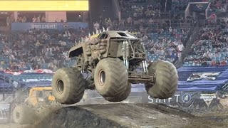 Monster Jam Jacksonville 03/09/2024 MaxD (Blake Granger) FREESTYLE 4k 60fps