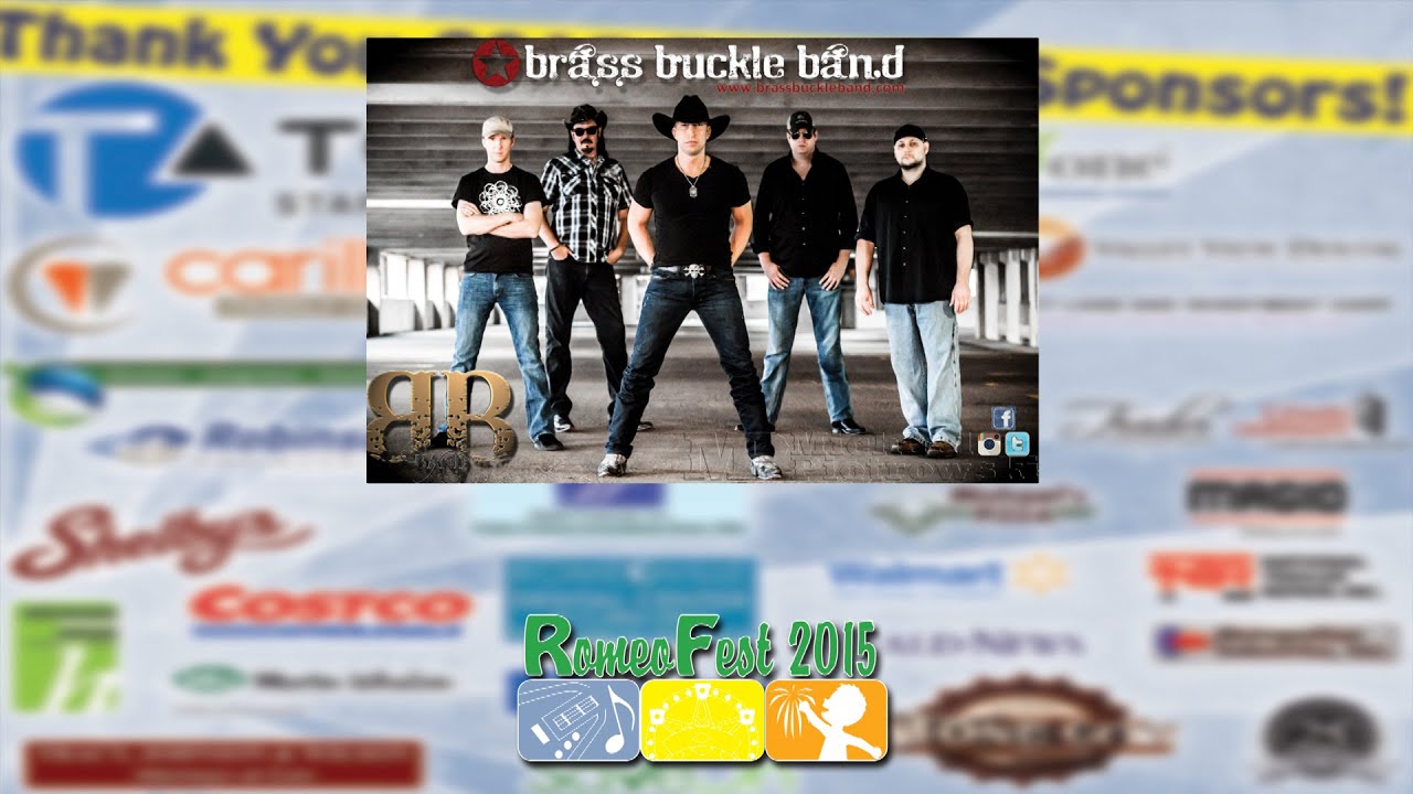 RomeoFest 2015 Brass Buckle Band YouTube