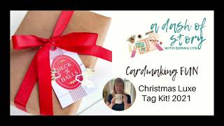 Creative Memories Luxe Christmas Tag Kit