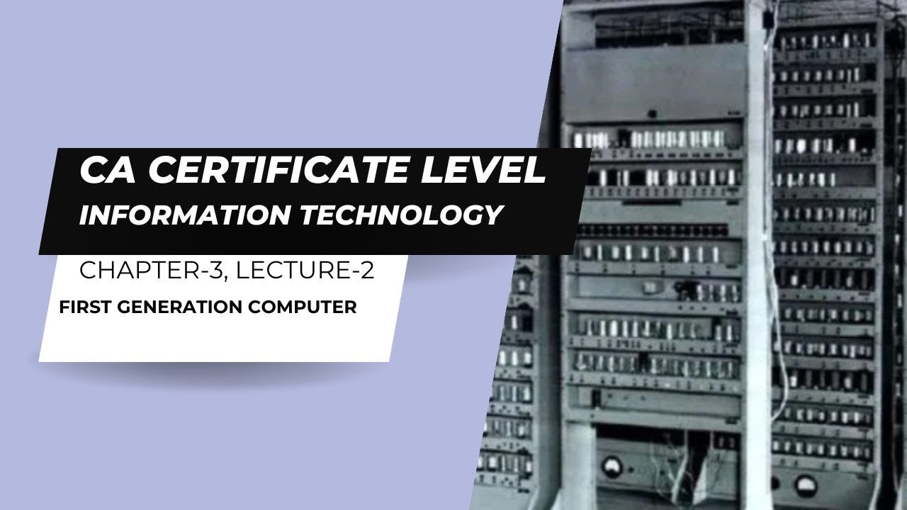 First Generation of Computer System - YouTube