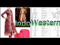 Indowestern dress cutting and stitching Indowestern dress cutting and stitching