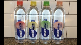 Glaceau Smartwater: Watermelon Mint, Pineapple Kiwi, Cucumber Lime & Strawberry Blackberry