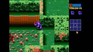 Zombies Ate My Neighbors [USA] (Sega Genesis) - (Level 46 - Day of