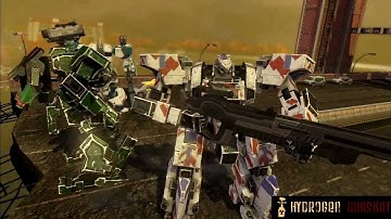 Front Mission Evolved Ingame Cutscene