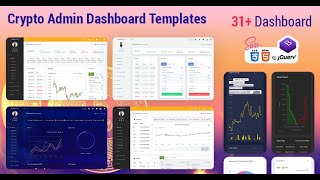 Bitcoin Bootstrap Dashboard Admin Template  with light LTR Theme