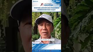 Respons Jokowi Usai Namanya Disinggung Yaqut Cholil Qoumas Terkait Kasus Korupsi Kuota Haji