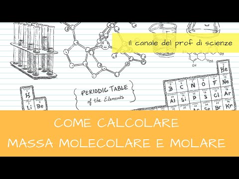 Video: Come Trovare La Massa Molare Di Un Gas