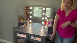VLSRKA Corner Vanity Desk Review