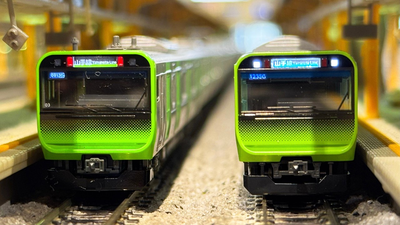 KATO vs TOMIX Showdown! 🇯🇵 N-Scale E235 Yamanote Line Epic Race