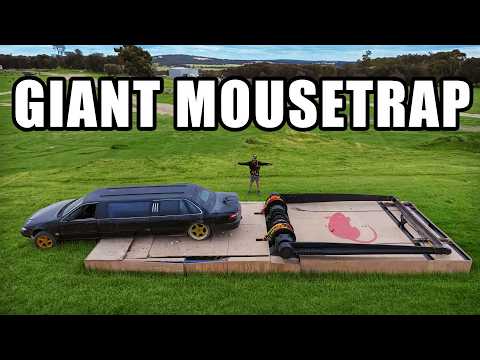 Worlds Largest Mousetrap Vs Limo