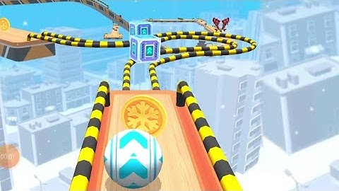 New Sky Rolling balls  MAX LEVEL - Gameplay - Part 14 ( Android & IOS GamePlays )