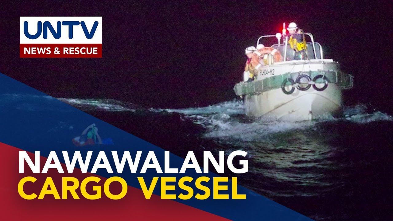Japan Coast Guard search and rescue sa nawawalang cargo ship lulan ang Pinoy seafarers, patuloy