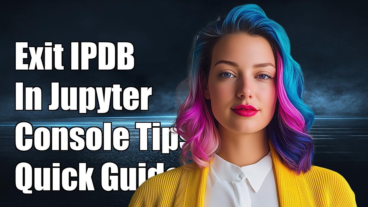 How to properly exit ipdb interactive console in Jupyter Notebook ...