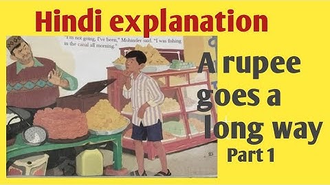 A rupee goes a long way!!Chapter 3 Gulmohar class 5 CBSE!! Part- 1!!Hindi explanation!! #gulmohar