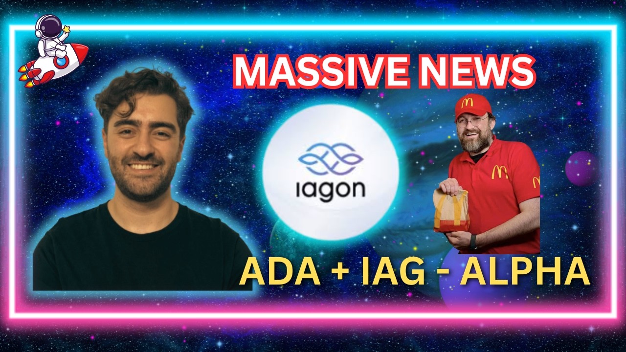 Huge Iagon & Cardano News: Mainnet Dates, USDCx Update & Why I'm Bullish!