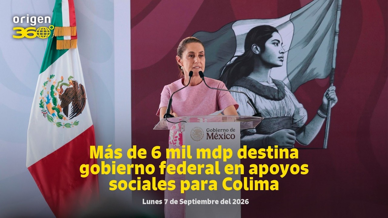 En Vivo | Más de 6 mil mdp destina gobierno federal en apoyos sociales para Colima