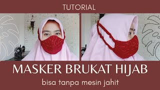 MASKER BRUKAT HIJAB |TUTORIAL