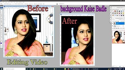 Photo Editing Change Photo Background Colour How To Change Background Colour In Photoshop cc Part 15