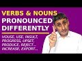 How to proGRESS Fast in English: Verbs and Nouns Pronounced Differently!