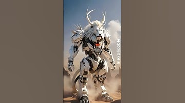 Lion Transformation 😱 #robotics  #transformer #animalfusion