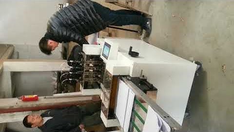 Automatic Paper Staple And Folding Machine