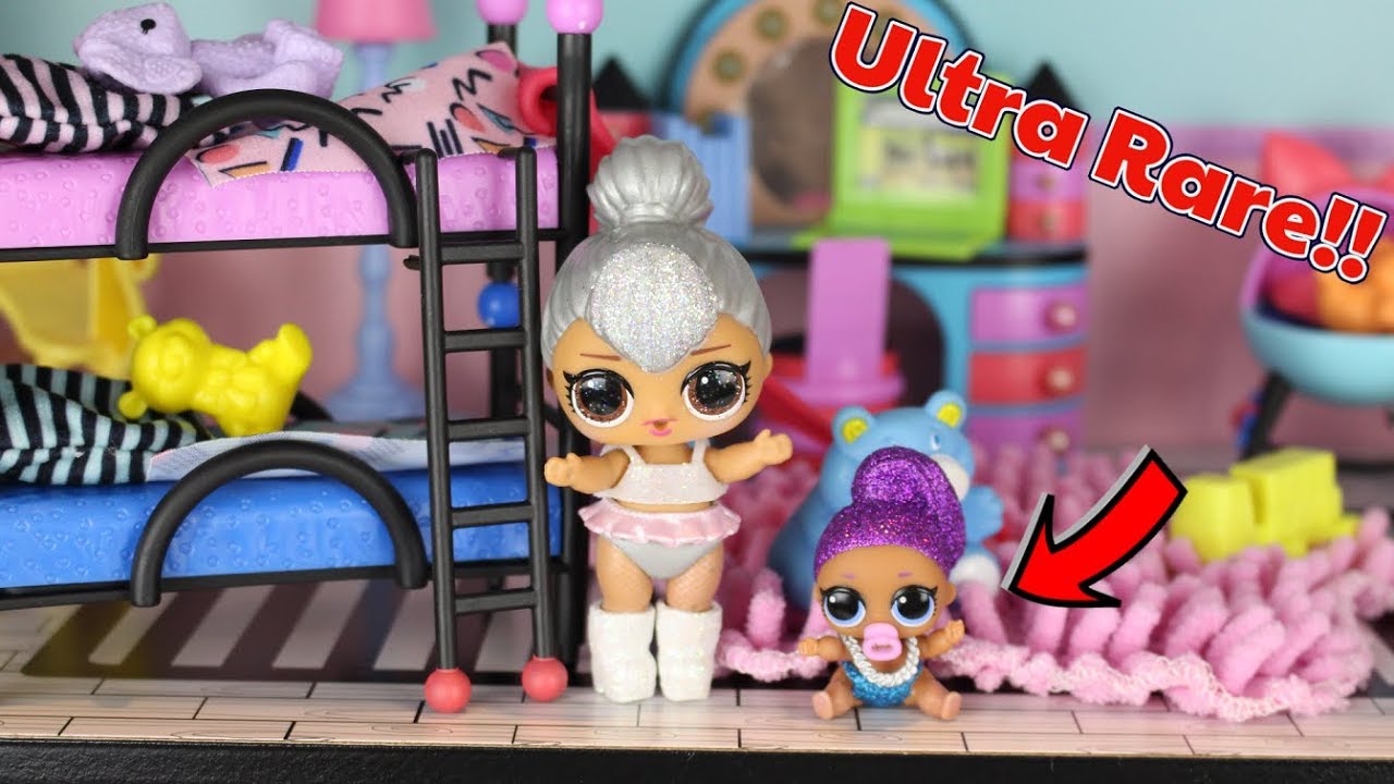 LOL Surprise Kitty Queen Moves into House Mansion with New Bedroom & Open Ultra Rare Lil Bling Queen