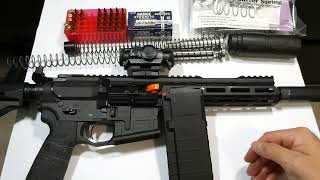 Banshee Mk57 and Subsonic Fiocchi 62gr 5.7 with Dead Air Mask SilencerCo LBP Velos 556k Amphibian
