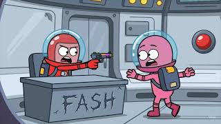 Red Tries To Shoot Pink But Fails Hilariously Among Us Animation