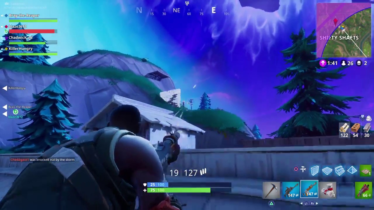 Hopeless "Noob" gets Clutch VICTORY.. Somehow. | FORTNITE  (mic)  PS4