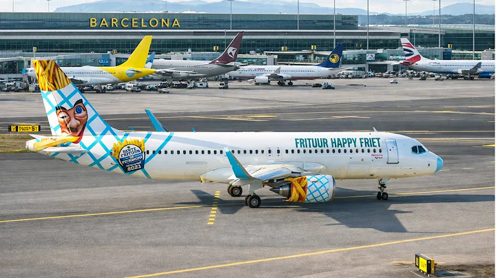 TOO LOW! Impossible Airbus A320neo Landing at Barcelona Airport | MSFS 2020