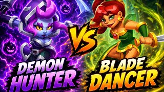 DEMON HUNTER vs BLADE DANCER | Rush Royale | Babbanbillo YT | #rushroyale #babbanbilloyt 